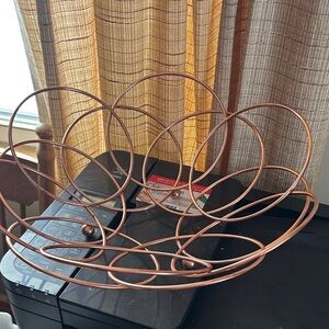 Copper tone Fruit Basket